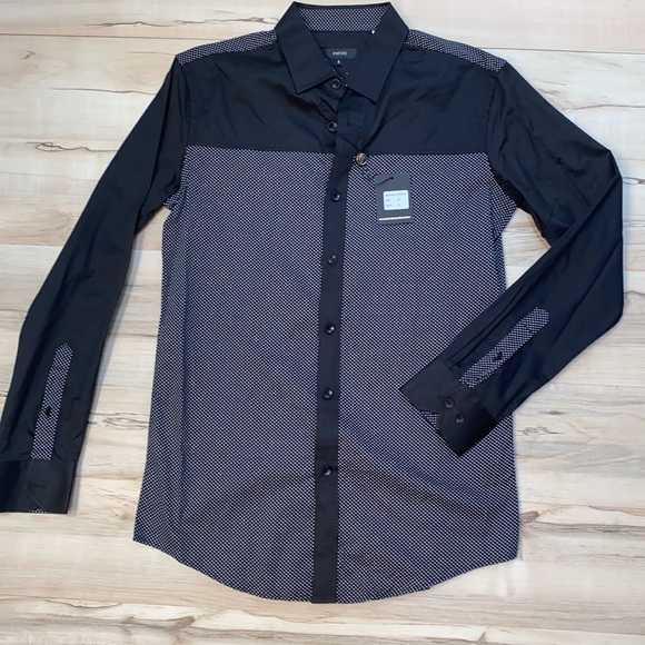 NWT Pavini Button Front Small Long Sleeve Shirt - Picture 2 of 10